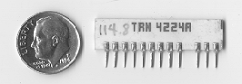 Front view of the TRN4224 tone element